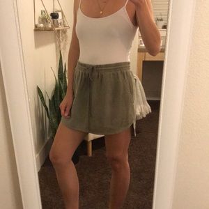 Anthropologie Mini Skirt